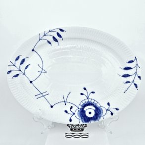 Bl Mega Riflet Oval Tallerken nr. 626. sortering 2 