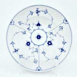 B &amp; G Musselmalet Dyb Tallerken nr. 1006. sortering 1 Hotelporceln  