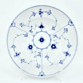 B & G Musselmalet Dyb Tallerken nr. 1006. sortering 1 Hotelporcel�n  