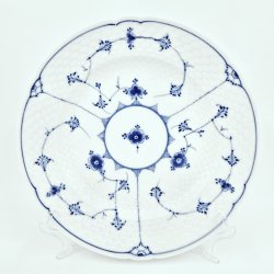 B &amp; G Musselmalet Middagstallerken nr. 25. sortering 1