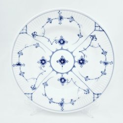 B &amp; G Musselmalet Riflet Dyb Tallerken sortering 2 