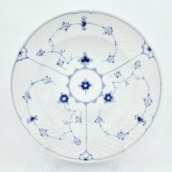 B &amp; G Musselmalet Dyb Tallerken nr. 22. sortering 2 