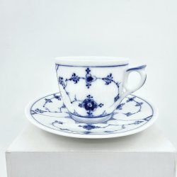 B &amp; G Musselmalet Riflet Espressokop sortering 1 