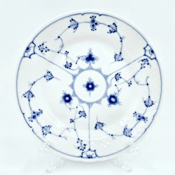 B &amp; G Musselmalet Stor Kagetallerken nr. 28. sortering 1 