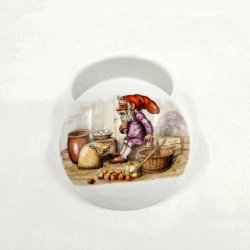 Bonbonniere Nisse Der Skal Lave bleskiver. Sortering 1 Sjlden 