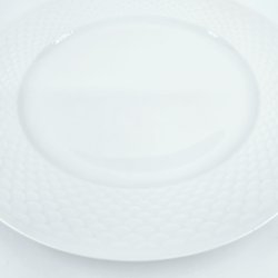 Hvid Elegance D�kketallerken nr. 248. sortering 2 