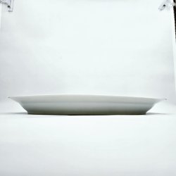 Musselmalet Halvblonde Ovalt Fad nr. 1-535. sortering 2  