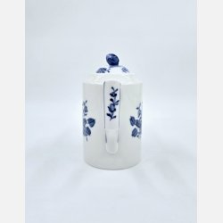 Bl Blomst Flettet Lille Kaffekande nr. 10-8030. Sortering 2 Sjlden  