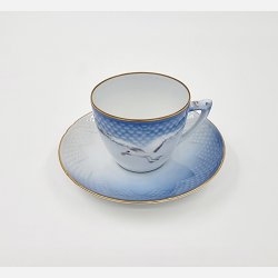 Mgestel Kaffekop nr. 305 Med Guldkant 1 sortering 