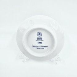 Royal Copenhagen Miniature JulePlate Snemand r 1999. Sortering 1 