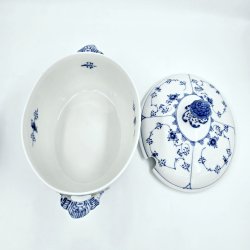 Musselmalet Riflet Terrin nr. 1-214. sortering 2 