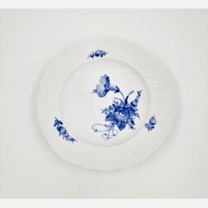 Bl Blomst Svejfet Middagstallerken nr. 10-1621. sortering 2