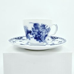 Bl Blomst Flettet Espressokop nr. 10-8046. sortering 1 