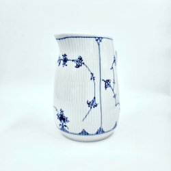 Musselmalet Riflet Kande nr. 1-2224. sortering 2 Hotelporcel�n 