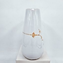 Royal Copenhagen Multifarvet Elements Abricot Kande nr. 442. sortering 1  