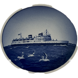 Royal Copenhagen Miniature Plate Dansk Frge 62-2010  