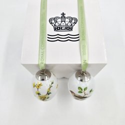 Royal Copenhagen P�ske�g Forsythia &amp; Munk 2011. Sortering 1