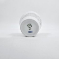  Hvid Riflet ggebgere nr. 697. sortering 1