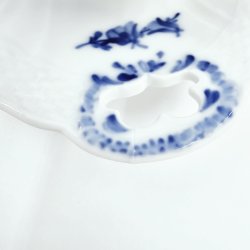 Bl Blomst Svejfet Sovseskl nr. 10-1653. sortering 3 Sjlden 