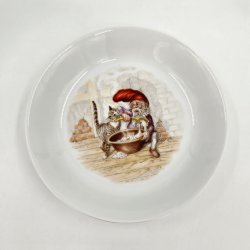 Royal Copenhagen Skl Nisse Spiser Risengrd. sortering 1 Sjlden