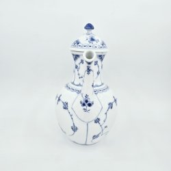 Musselmalet Halvblonde Kaffekande nr. 1-519. sortering 1 