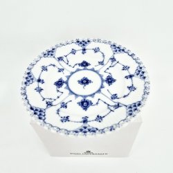 Musselmalet Helblonde Kagetallerken nr. 1-1088. sortering 1 