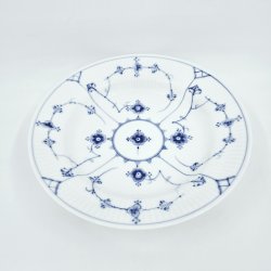 B &amp; G Musselmalet Riflet Dyb Tallerken sortering 2 