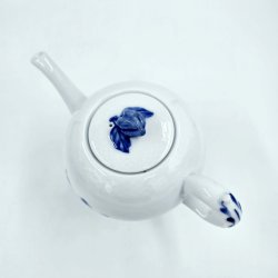 Bl� Blomst Flettet Tekande nr. 10-8244. sortering 2 