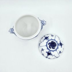 Musselmalet Riflet Sukkerskl nr. 1-244. sortering 1 