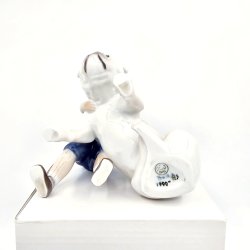 B &amp; G Figur Dreng Med Bulldog nr. 1790. Sortering 1 