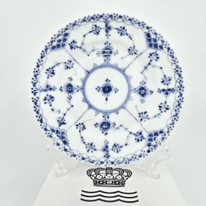 Musselmalet Halvblonde Sidetallerken nr. 1-576. sortering 2  