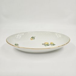 Erantis Oval Asiet nr. 39 Med Guldkant 1 sortering