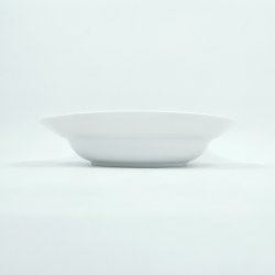 Musselmalet Riflet Dyb Tallerken nr. 1-167. sortering 2 