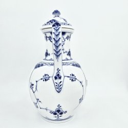 Musselmalet Halvblonde Kaffekande nr. 1-519. sortering 2  