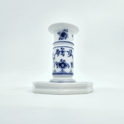 Musselmalet Riflet Lysestage nr. 1-3303. sortering 2 