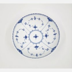 Musselmalet Halvblonde Salatfad nr. 1-512. sorterin 2 