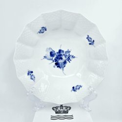 Bl� Blomst Flettet Sk�l nr. 10-8009. sortering 1 