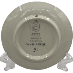 Royal Copenhagen Miniature Plate Dansk Frge 62-2010  