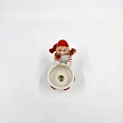 Royal Copenhagen Pixie Nisse Lysestage nr. 336. Sortering 1 