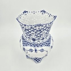 Musselmalet Helblonde Vase nr. 685. sortering 2 