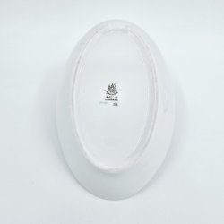 Mgestel Lille Oval Asiet nr. 38 Med Guldkant 2 sortering   