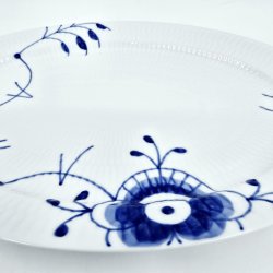 Bl Mega Riflet Oval Tallerken nr. 626. sortering 2 