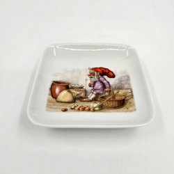 B &amp; G Firkantet Asiet Nisse Skal Lave bleskiver nr. 5453. sortering 1 Sjlden