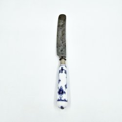 Musselmalet Riflet Kniv 