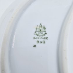 Empire Halvmne Asiet nr. 41. sortering 2 