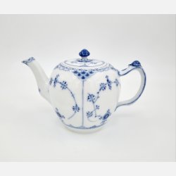 Musselmalet Halvblonde Tekande nr. 1-609. sortering 1