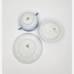 Mgestel Bouillonkop nr. 247 Med Guldkant 2 sortering 