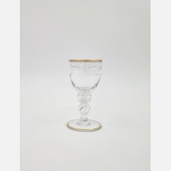 Mgeglas Snapseglas Med Guldkant