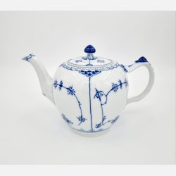 Musselmalet Halvblonde Tekande nr. 1-611. sortering 2