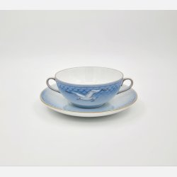 Mgestel Bouillonkop nr. 247 Med Guldkant 2 sortering  